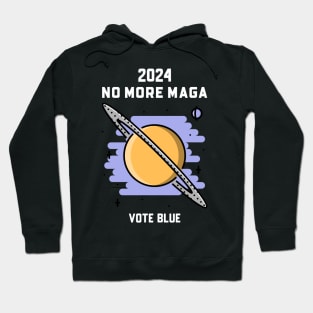 2024 No More MAGA, Vote Blue Hoodie